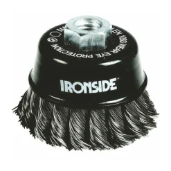 Ironside Topfbürste für Winkelschleifer Durchmesser 80 mm