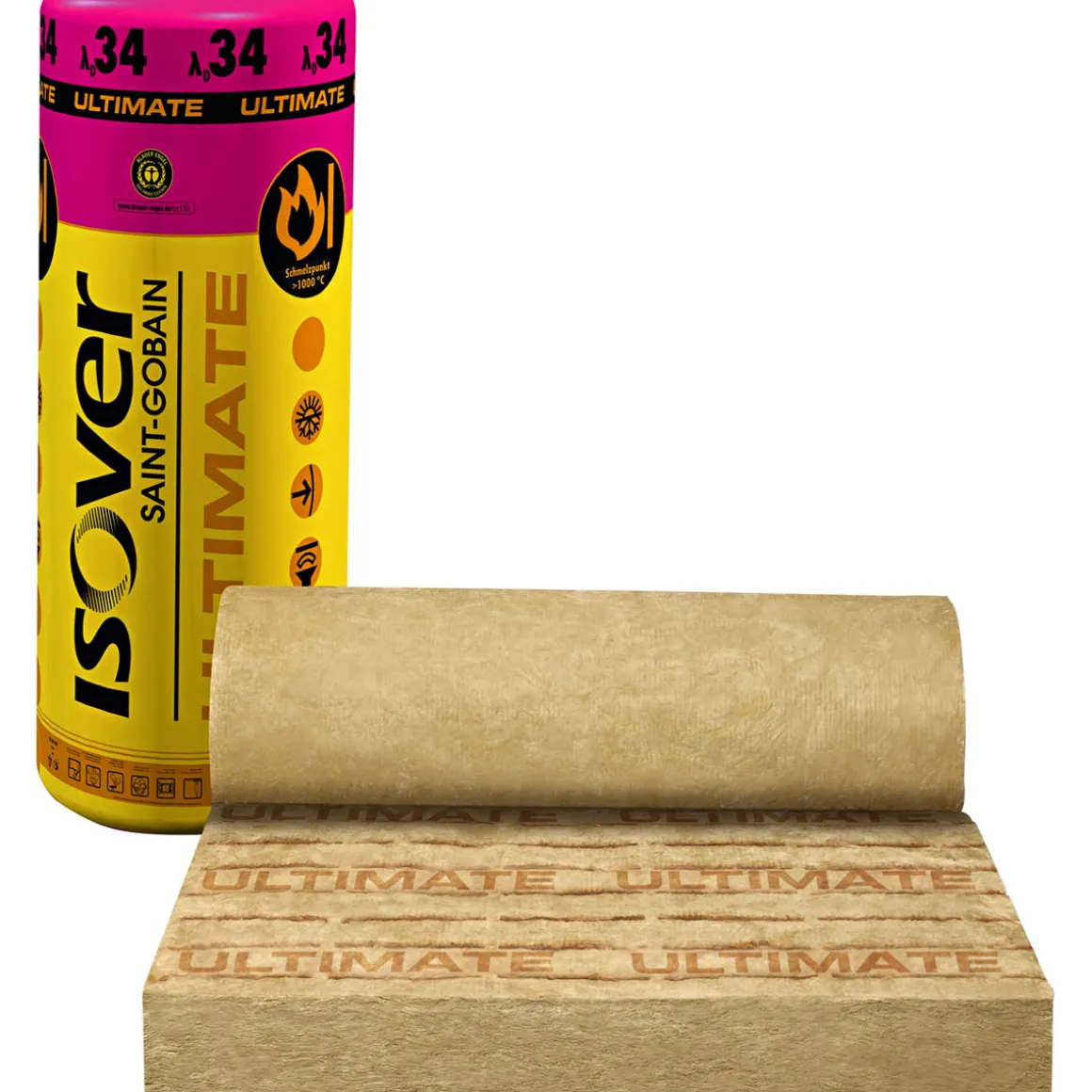 ISOVER Klemmfilz Ultimate 310 x 120 x 18 cm