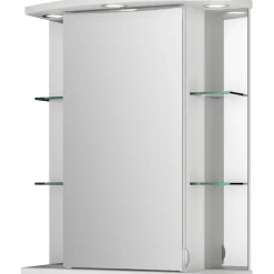 Jokey LED-Spiegelschrank Havana weiß