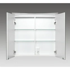 Jokey LED-Spiegelschrank Lightbend weiß