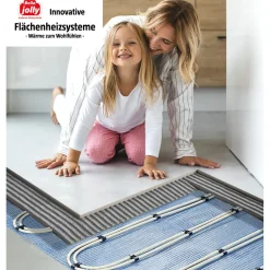 Jollytherm Warmwasser Fußbodenheizung Aquaheat 20 m²