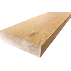 JÜRGENS Schnittholz Eiche 120 x 12-17 cm