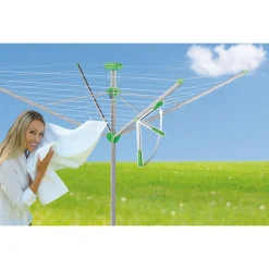 Juwel Wäschespinne „Novaplus 600 Lift“ höhenverstellbar inkl. Schutzhülle