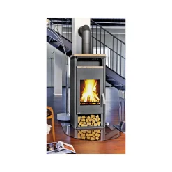 Kaminofen Orpheus Sandsteingussgrau 8 kw