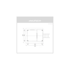 Karibu Stelzenhaus Benjamin naturbelassen