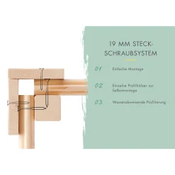 Karibu Fahrradgarage terragrau