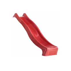 Karibu Fidel und Rutsche terragrau Rutsche rot