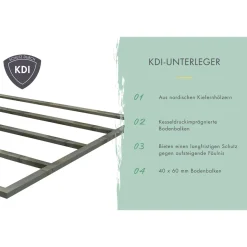 Karibu Fussboden fuer Sockelm naturbelassen