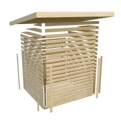 Karibu Gartenhaus Askola 4 terragrau