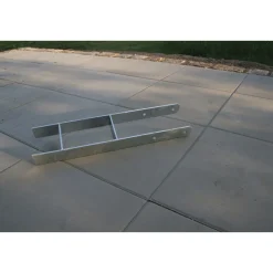 Karibu H-Pfostenanker für 12 x 12 Pfosten 4er-Set