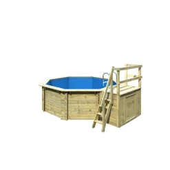 Karibu Pool 1 Variante B inkl Sonnenterrasse