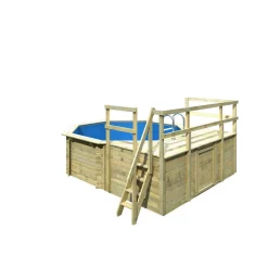 Karibu Pool 1 Variante D inkl Sonnenterrasse