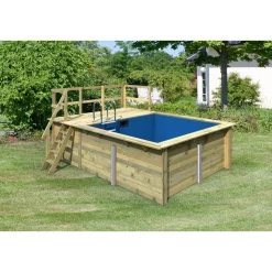 Karibu Pool Größe 1 44 mm inkl Terrasse
