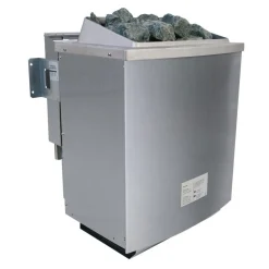 Karibu Saunahaus Bosse 1 38 mm 9 kW Bio Ofen externe Strg moderne Tür