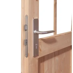 Karibu Saunahaus Skrollan 3 terragrau externe Steuerung