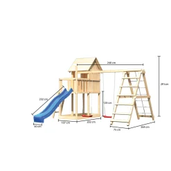 Karibu Spielturm Frieda