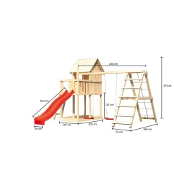 Karibu Spielturm Frieda