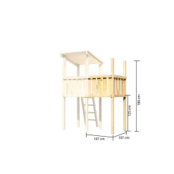 Karibu Spielturm Frieda