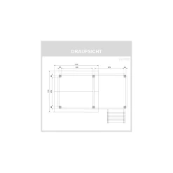 Karibu Spielturm Frieda naturbelassen mit Anbau inkl Sandkiste