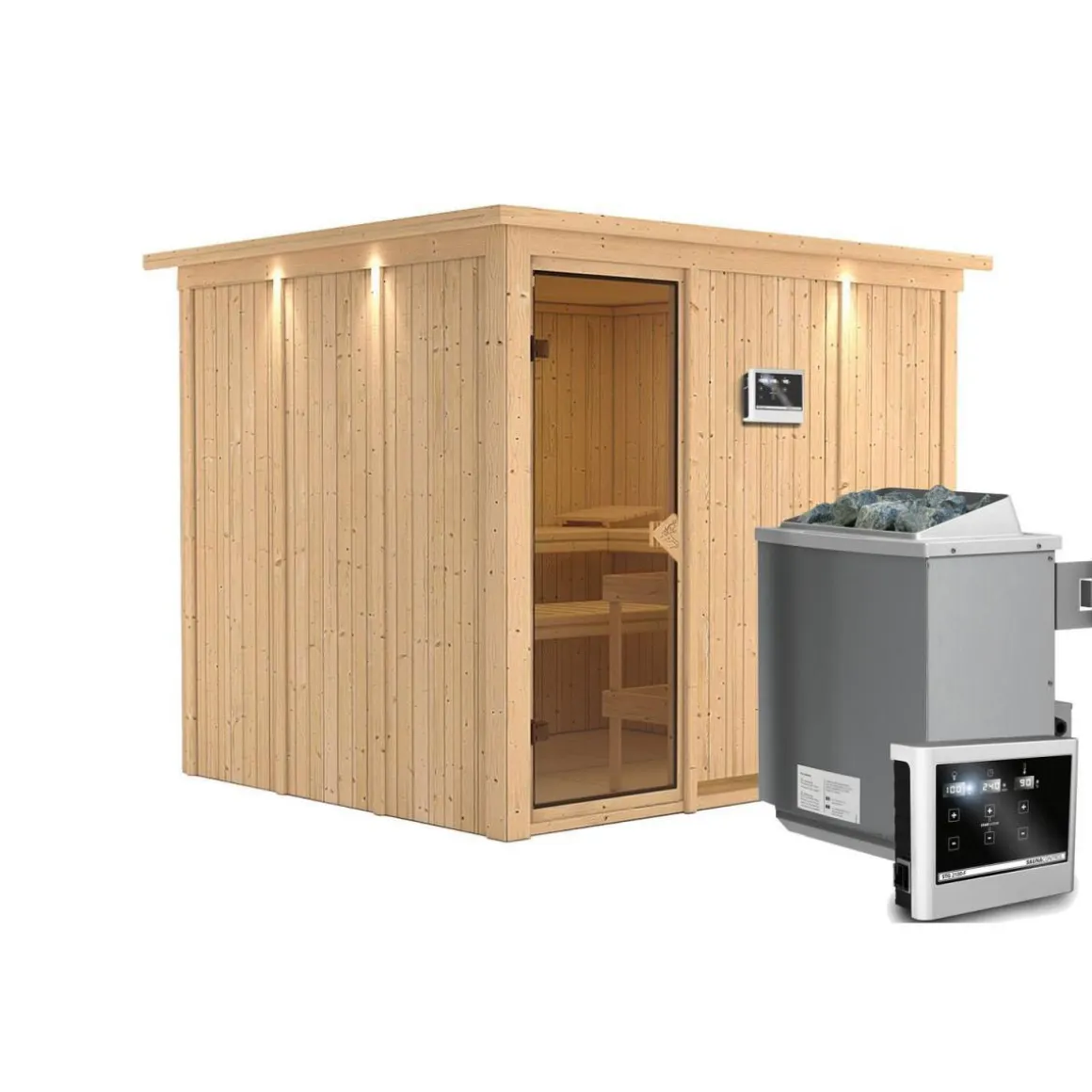 Karibu Systemsauna Gobin 68 mm