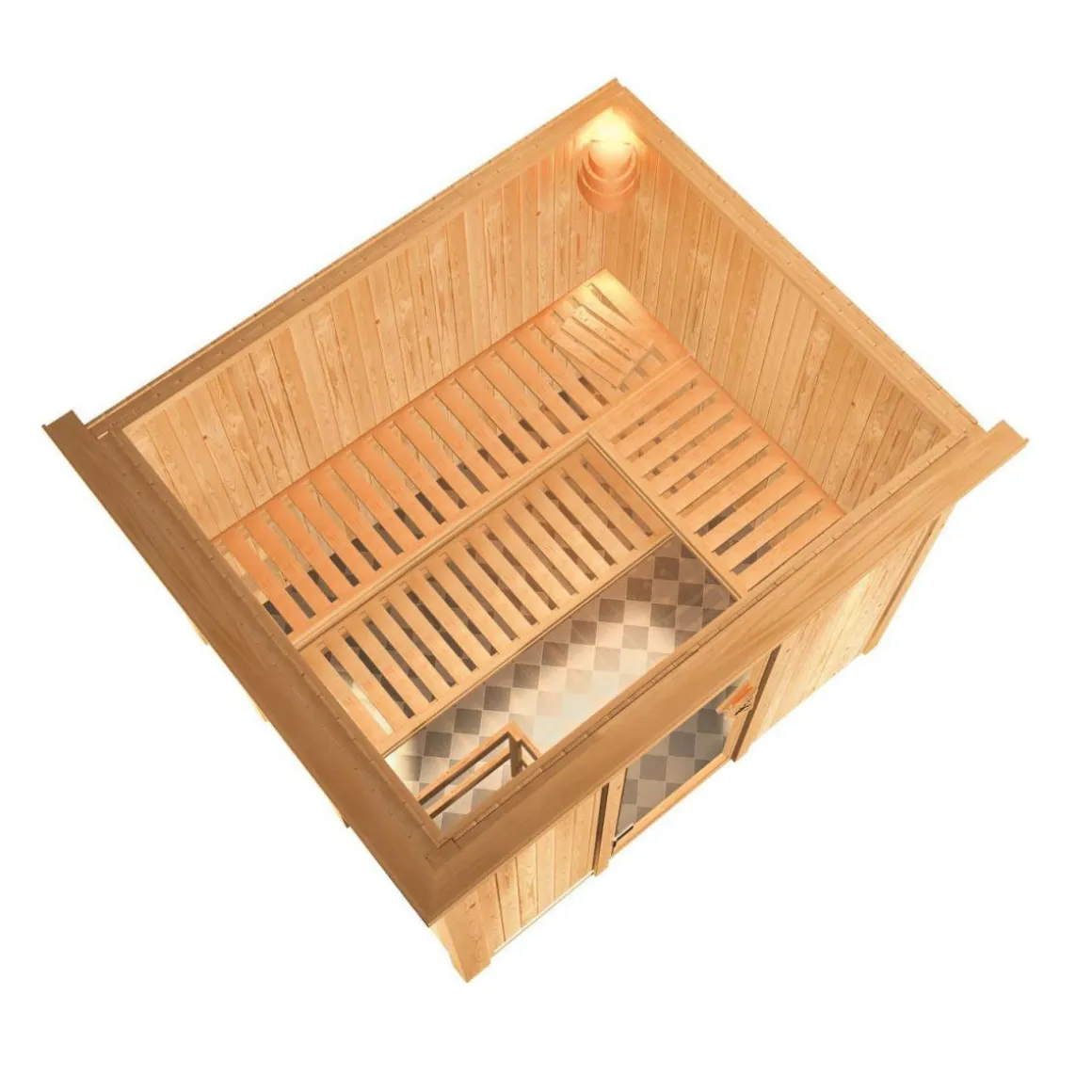 Karibu Systemsauna Gobin 68 mm