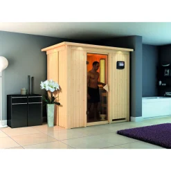 Karibu Systemsauna Variado 68 mm ohne Ofen