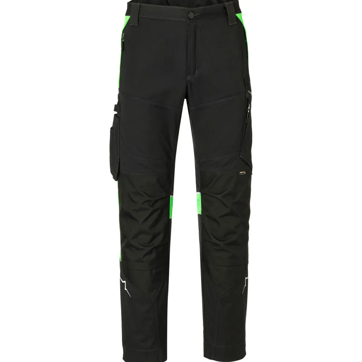 Kübler Bundhose PULSE ACTION schwarz/neongrün Größe 54