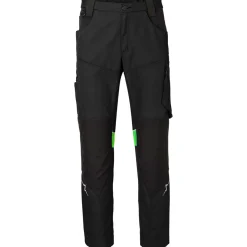 Kübler Bundhose PULSE LIGHT schwarz/neongrün Größe 56