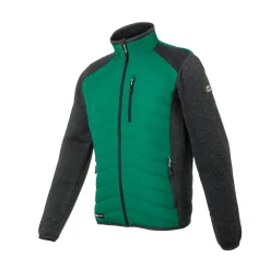 Kübler Hybridjacke PULSE TECH moosgrün/dunkelgrau Größe XXL