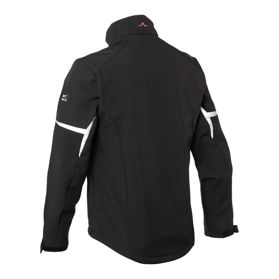 Kübler Softshell Jacke PULSE Herren schwarz/neongrün Größe XL