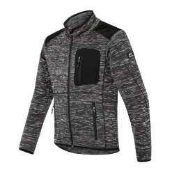 Kübler Strickjacke PULSE DAILY schwarz/neongrün Größe XL