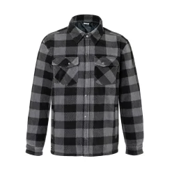 Kübler Thermohemd PULSE HANDCRAFT anthrazit/schwarz Größe L