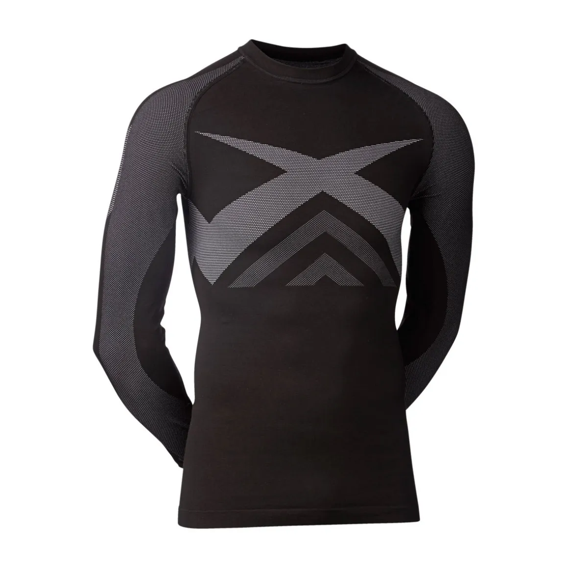 Kübler Funktionsunterhemd grau-schwarz Größe 2XL-3XL