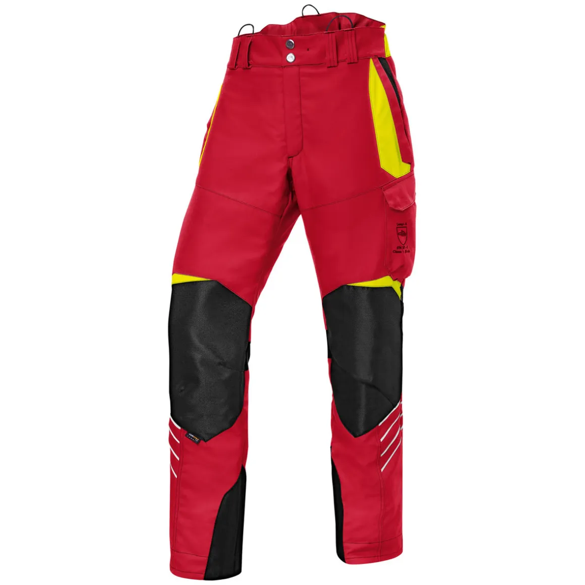 Kübler Schnittschutzhose Forest rot Größe 3XL