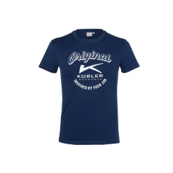 Kübler T-Shirt Print dunkelblau Größe XL
