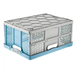 keeeper Klappbox Lea nordic blue 48,5 x 35 x 23,5 cm