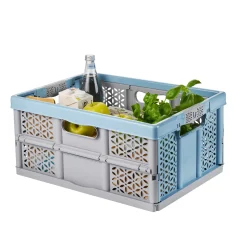 keeeper Klappbox Lea nordic blue 48,5 x 35 x 23,5 cm