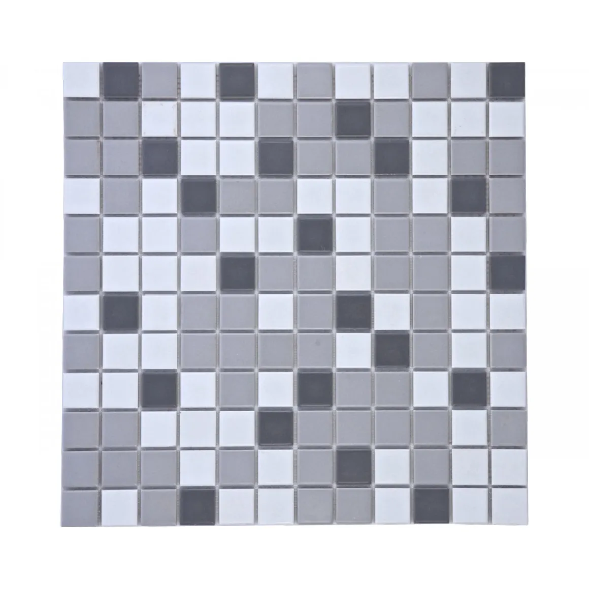 Keramik-Mosaik Grau-Mix