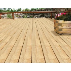 Kiefer-Terrassendiele 200 x 10 x 2,3 cm