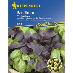 Kiepenkerl Basilikum Simply Herbs Try-Basil-Mix
