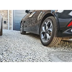 Kieswabe grau 80 x 60 cm