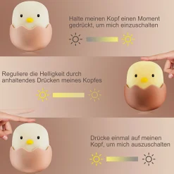 Kindernachtlicht Eggy Egg dimmbar