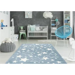 Kinderzimmerteppich „Australia - Tamworth“, blau