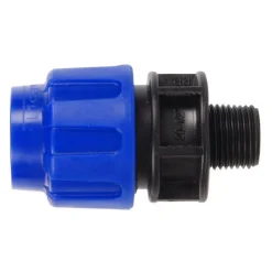 Kirchhoff Übergangsstück PP 32 mm x 1" AG für HDPE DVGW