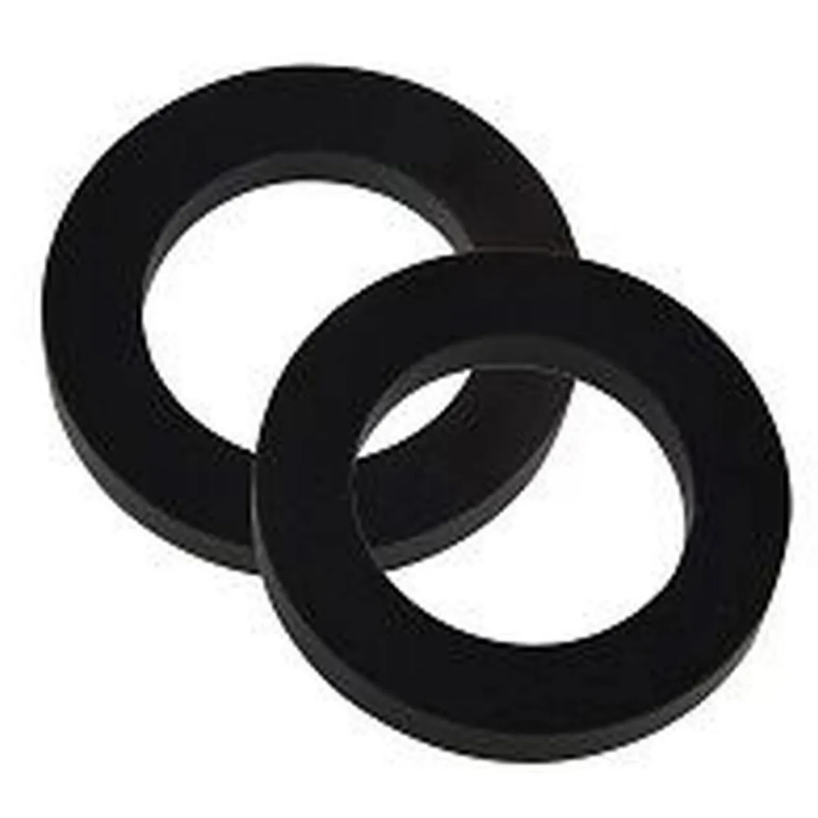 Kirchhoff Brauseschlauch-Flachdichtung 12 x 19 x 2,5 mm für ½ Gummi 2 Stück