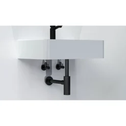 Kirchhoff Design-Flaschensiphon schwarz 1 1/4