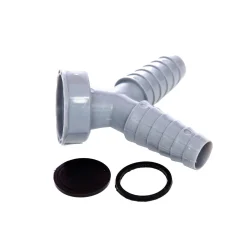 Kirchhoff Doppel-Geräteanschluss ECO-SAVE KS grau 1" IG x 3/4" T