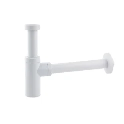 Kirchhoff Flaschensiphon weiß 1 1/4" x 32 mm rund