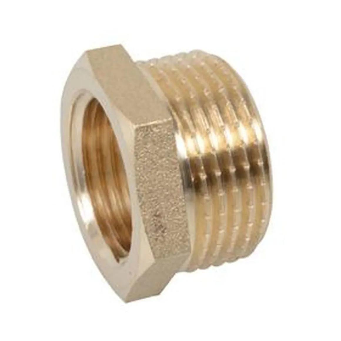 Kirchhoff Reduzierstück 1" AG x ¾ IG Messing blank