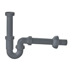 Kirchhoff Röhrensiphon ECO-SAVE KS grau 1 1/4" x Durchmesser 32 mm